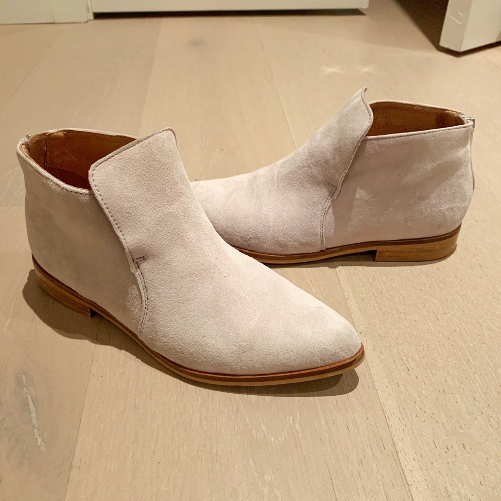 Suede Alex + Alex mid-boots